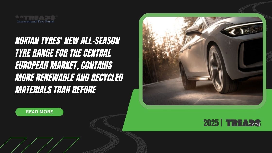 Nokian Tyres’ new all-season tyre range for the Central European market, contains more renewable and recycled materials than before